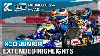 2022 SKUSA Winter Series Miami 2 | X30 Junior | EXTENDED HIGHLIGHTS