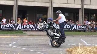montecchio motori 2014 FULL TEAM Stunt Show