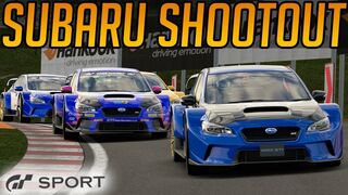 Gran Turismo Sport: Subaru Shootout With a Dirty Driver