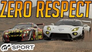 Gran Turismo Sport: Zero Respect Shown