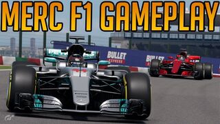 Gran Turismo Sport: Mercedes 2017 F1 Car Gameplay