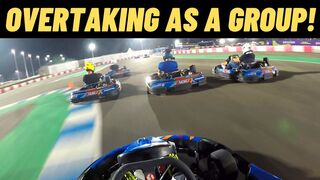 Learn how Pro's overtake in rental go karts!