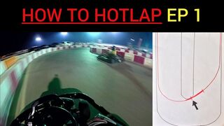 HAIRPIN TURN in Go Karting (tutorial) - HOW TO HOT LAP EPISODE 1 (KARTING TIPS)