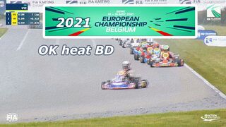 2021 FIA KARTING EUROPEAN CHAMP round 1 OK heat BD