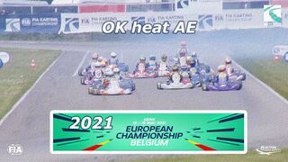 2021 FIA KARTING EUROPEAN CHAMP round 1 OK heat AE