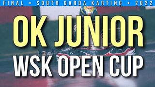 OKJ - FINAL / WSK OPEN CUP 2022 / RD1 - Karting Race - South Garda Karting