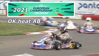 2021 FIA KARTING EUROPEAN CHAMP round 1 OK heat AB