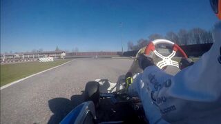 A lap in Lignano circuit with an X30 senior.