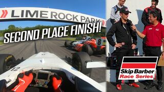 CAREER-BEST FINISH at LIME ROCK PARK! - Skip Barber Formula Race Series
