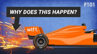Why Do F1 Cars Spark?