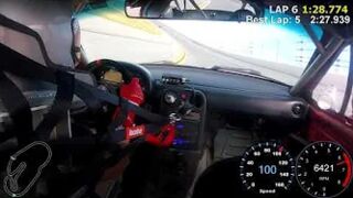 Dean driving around Daytona with NASA FL/SE in HPDE3.