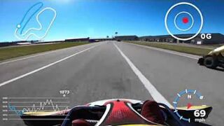 Honda Tight Lines On Board Kart Cam. Chacko Racing Group Driver Pat Cocciadiferro On Rails At NCMP