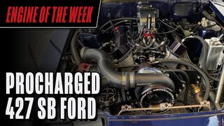 ProCharged 427 cid Small Block Ford Engine