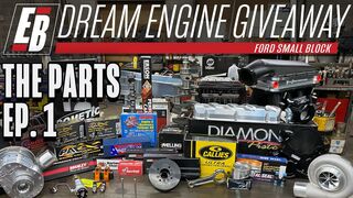 Dream Engine Giveaway Ep. 1 – The Parts for our Twin-Supercharged Small Block Ford Build