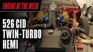 526 cid Twin-Turbo Hemi Engine