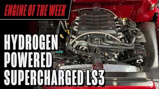 Hydrogen-Powered Supercharged LS3 Engine