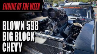 Blown 598 Big Block Chevy Engine