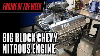 Big Block Chevy Nitrous Engine