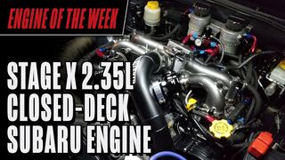 Stage X 2.35L Closed-Deck Subaru Engine