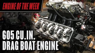605 cu.in. Drag Boat Engine