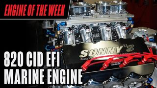 Sonny's Racing Engines 820 cid EFI Marine Engine