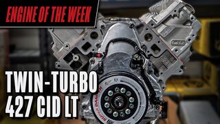 Twin-Turbo 427 cid LT Engine
