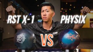 RST X-1 VS. PHYSIX! | Bowling Ball Comparison | Darren Tang