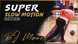 BJ Moore Super Slow Motion Bowling Release (So Smooth!)