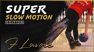 Francois Lavoie Super Slow Motion Bowling Release (So Smooth!)