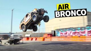 Big Air Bronco flies high at Tire Slayer Studios! Full send from the Bronco Factory squad