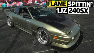 BOOM BOOM! JZ Swapped 240SX brings out all our Nissan Nerds!