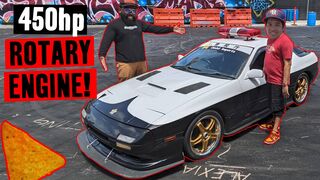 RotoCop?! JDM Mazda RX-7 Stops our Traffic! (DTB 035)