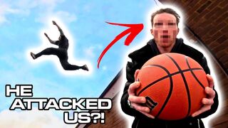 HE ATTACKED US - Strangest Reaction to Parkour ????????
