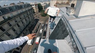 Paris Rooftop Parkour POV ????????