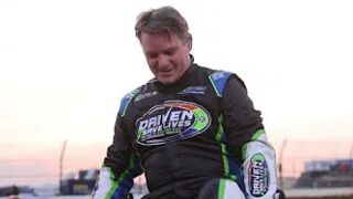 Jeff Gordon gets inside a USAC Midget at IMS.