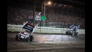 Kyle Larson wins Knoxville Nationals