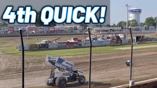 Tanner Holmes 4TH QUICK | Fremont Speedway | OHIO Speedweek