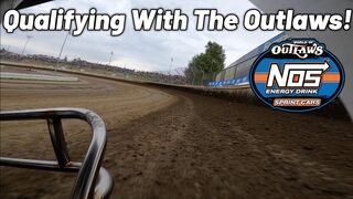 Tanner Holmes Front Bumper Cam At Skagit Speedway! (World of Outlaws Qualifying)