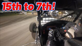 Tanner Holmes 15th to 7th Charge With ASCS At Lakeside Speedway! (Full Sprint Car Onboard)