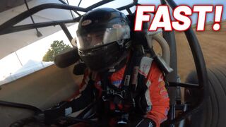 SUPER FAST 410 Sprint Car Qualifying from Missouri State Fair Raceway! (Tanner Holmes)