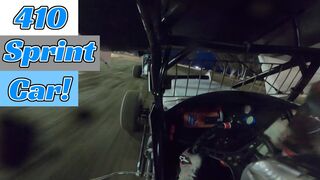 Tanner Holmes Intense 410 Sprint Car Heat Race Onboard | Keller Auto Speedway | April 10th, 2021