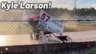 Kyle Larson 2021 OHIO Speedweek Qualifying at Sharon Speedway!