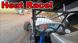 Carly Holmes Sprint Car Heat Race | Cottage Grove Speedway | Full Onboard | October 18th, 2020