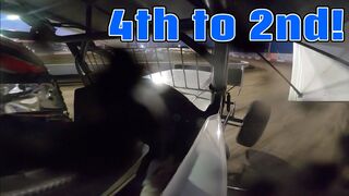 Tanner Holmes 4th to 2nd Sprint Car Heat Race | Tulare ThunderBowl | Full Onboard | March 26th, 2021
