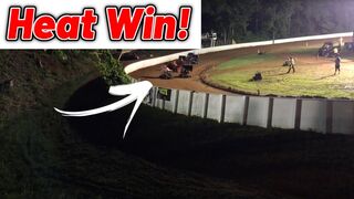 Tanner Holmes 2nd to 1st Outlaw Kart Heat Win | Mountain Creek Speedway | Catawba, North Carolina