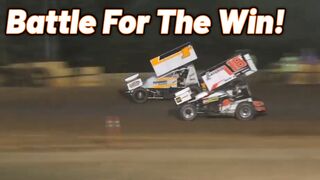 Tanner Holmes THRILLING Sprint Car Win at Sunset Speedway Park!