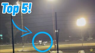 Tanner Holmes FIRST 410 Sprint Car Top 5 | Keller Auto Speedway | April 10th, 2021