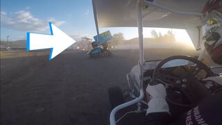 Carly Spun On The Last Lap | Yreka Outlaw Karts | Full Onboard | July 25th, 2019
