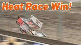 Tanner Holmes HEAT RACE WIN | Southern Oregon Speedway | Full Sprint Car Race