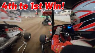 Tanner Holmes 4th to 1st Heat Win | Red Bluff Outlaws | Full Onboard | February 12th, 2021